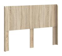 vidaXL Cabecero PB, Cabecero Rectangular Moderno, Diseño Vertical de Listones, Madera, Toque Minimalista para el Dormitorio, Mueble Funcional