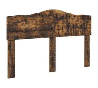 vidaXL Cabecero Roble Ahumado Madera contrachapada, Cabecero Rectangular Elegante, Mueble Moderno, diseño Duradero, Ideal para una habitación Minimalista