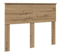 vidaXL Cabecero Roble Artesanal 120 cm Madera contrachapada, Cabecera de Cama, Estilo Moderno, diseño Rectangular, Mueble Minimalista, Madera Resistente, fácil de armar