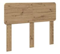 vidaXL Cabecero Roble Artesanal 120 cm Madera contrachapada, Cabecera Rectangular Moderna, Mueble Minimalista, Soporte Resistente, Accesorio Chic para Decorar tu Dormitorio