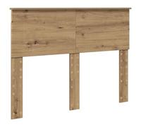 vidaXL Cabecero Roble Artesanal 120 cm Madera contrachapada, Decoración Moderna para Dormitorio, cabecero Elegante, Madera de ingeniería, Estilo Minimalista, Mejora de Espacios urbanos