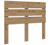 vidaXL Cabecero Roble Artesanal 120 cm Madera de ingeniería, Diseño Moderno de Dormitorio, cabecero Rectangular, Muebles duraderos, Ropa de Cama contemporánea para tu Espacio de sueño