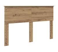 vidaXL Cabecero Roble Artesanal 140 cm Madera contrachapada, Decoración Moderna para Dormitorio, cabecero Elegante, Madera de ingeniería, Estilo Minimalista, Mejora de Espacios urbanos