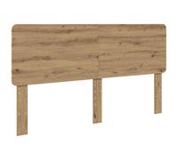 vidaXL Cabecero Roble Artesanal 200 cm Madera contrachapada, Cabecera Moderna, Forma Rectangular, Mueble Duradero, Accesorio Elegante, Pieza de diseño, Decoracion Minimalista