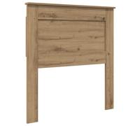 vidaXL Cabecero Roble Artesanal 80 cm Madera contrachapada, Cabecera de Cama Rectangular Moderna, Madera Resistente, líneas Simples, decoración Funcional para dormitorios