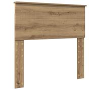 vidaXL Cabecero Roble Artesanal Madera contrachapada, Cabecera Moderna, decoración Elegante para el Dormitorio, diseño Duradero, fácil de Montar, Forma Rectangular