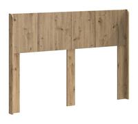 vidaXL Cabecero Roble Artesanal PB, Cabecera de Dormitorio, diseño Moderno, Madera, Estilo Lamas, decoración Elegante, Pieza Funcional para tu Espacio