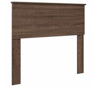vidaXL Cabecero con cabecera Roble Marrón 100 cm Madera contrachapada, Cabecera de Cama, Estilo Moderno, diseño Rectangular, Mueble Minimalista, Madera Resistente, fácil de armar