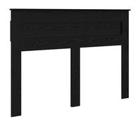 vidaXL Cabecero con cabecera Roble Negro 150 cm Madera contrachapada, Adorno Moderno para Dormitorio, cabecera Rectangular, Accesorios de Madera duraderos, Muebles funcionales