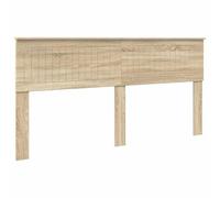 vidaXL Cabecero con cabecera Roble Sonoma 180 cm Madera contrachapada, Cabecera de Cama, Estilo Moderno, diseño Rectangular, Mueble Minimalista, Madera Resistente, fácil de armar