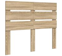 vidaXL Cabecero con cabecera Roble Sonoma 120 cm Madera de ingeniería, Diseño Moderno de Dormitorio, cabecero Rectangular, Muebles duraderos, Ropa de Cama contemporánea para tu Espacio de sueño