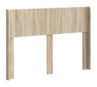 vidaXL Cabecero Roble Sonoma PB, Cabecera de Dormitorio, diseño Moderno, Madera, Estilo Lamas, decoración Elegante, Pieza Funcional para tu Espacio