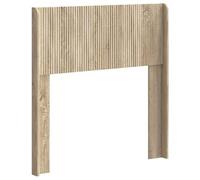 vidaXL Cabecero Roble Sonoma PB, Cabecera de Dormitorio, diseño Moderno, Madera, Estilo Lamas, decoración Elegante, Pieza Funcional para tu Espacio