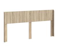 vidaXL Cabecero Roble Sonoma PB, Cabecera de Dormitorio, diseño Moderno, Madera, Estilo Lamas, decoración Elegante, Pieza Funcional para tu Espacio
