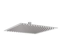 vidaXL Cabezal de Ducha Cuadrado Efecto Lluvia Acero INOX 304 25x25 cm, Cabezal de Ducha Tipo Lluvia, Cabezal de baño, Pieza de Ducha