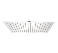 vidaXL Cabezal de ducha cuadrado efecto lluvia acero inoxidable 50x50 cm alcachofa