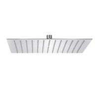 vidaXL Cabezal de Ducha Cuadrado Efecto Lluvia Cuarto de Baño Accesorio Rociador Boquillas Giratoria Área Amplia Acero Inox 304 30x30 cm