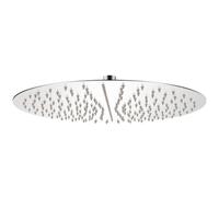 vidaXL Cabezal de Ducha Redondo Efecto Lluvia Acero Inoxidable 40 cm Alcachofa