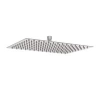 vidaXL Cabezal ducha efecto lluvia acero inox 304 rectangular 30x20 cm