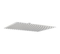 vidaXL Cabezal Ducha Efecto Lluvia Acero INOX 304 Rectangular 40x30 cm, Cabezal de Ducha Tipo Lluvia, Cabezal de baño, Pieza de Ducha