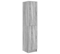 vidaXL Cabinet Buffet Gris Sonoma MDF Mediano Cabinet Buffet