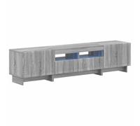 vidaXL Cabinet de TV LED de 5 Piezas Sonoma Gris Madera de ingeniería