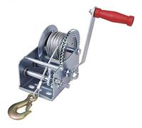 vidaXL Cabrestante manual de cable 1130 kg/2500 ib 10 m para grúa, pluma y tracción