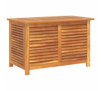 Caja De Almacenaje De Jardín Madera Maciza Acacia 90x50x56 Cm Vidaxl