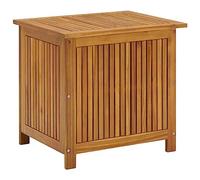Caja De Almacenaje De Jardín Madera Maciza Acacia 60x50x58 Cm Vidaxl
