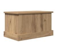 vidaXL Caja de almacenaje Madera de ingeniería Roble Artisan 30x50x28 cm Cofre de herramientas