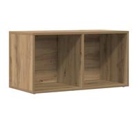 vidaXL Caja de almacenaje madera ingeniería roble artisan 69,5x34x36cm