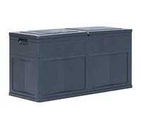 Caja De Almacenamiento De Jardín 320 L Negro Vidaxl