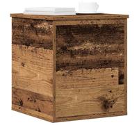 vidaXL Cajón de Almacenamiento de Madera Vieja 40 x 42 x 46 cm - Cofre Rústico para Organizar Muebles, Ideal para Interior como en el Dormitorio o Sala de Estar. Contenedor Decorativo Moderno y Prác