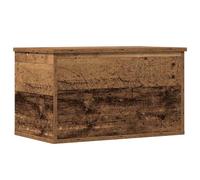 vidaXL Caja de Almacenamiento Madera Vieja 60 x 35 x 35 cm - Cofre de Madera para Organizar en Casa. Ideal para el Dormitorio o la Sala de Estar. Un Baúl Moderno y Decorativo, Contened