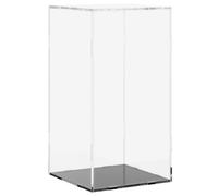Caja de exposición acrílico transparente 20x20x38 cm