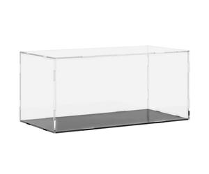vidaXL Caja expositora Transparente de acrílico 24x12x11 cm