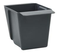 vidaXL Cajas de Flores para palets Euro 12 pcs Gris 13,5 x 9 x 9,5 cm, Caja de Flores Moderna, Maceta Urbana, Decorativa, para Interior y Exterior, contenedor versátil