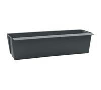 vidaXL Cajas de Flores para palets Euro 24 pcs Gris 36 x 13,5 x 9,5 cm, Caja de Flores Moderna, Maceta Urbana, Decorativa, para Interior y Exterior, contenedor versátil