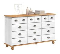 vidaXL Cajón de Gaveta ASKIM 79 x 40 x 133,5 cm Madera de Pino Macizo