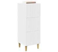 vidaXL Cajonera 33 x 34,5 x 90 cm Madera de Ingeniería