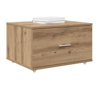 vidaXL Mueble con cajones roble artesanal aglomerado, laminado medio