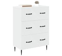 vidaXL Cajonera Blanco 66 x 34,5 x 89,5 cm Madera de ingeniería