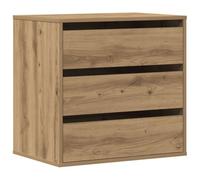 vidaXL Cajonera de esquina Madera ingeniería Roble Artisan 60x41x58 cm
