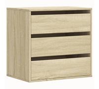 vidaXL Cajonera de Esquina Madera ingeniería Roble Sonoma 60x41x58 cm