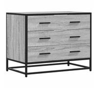 vidaXL Cajonera de Madera contrachapada Gris Sonoma 70x41x56 cm