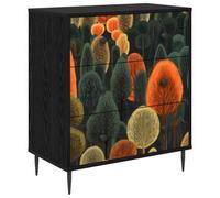 vidaXL Cajonera ZAANDAM Impresión de Bosque 66 x 36,5 x 76 cm