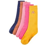 vidaXL Calcetines Infantiles con Diseño de Arco Iris Ropa para Niños 5 Pares EU 26-29