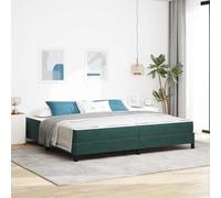 vidaXL Cama Box Spring de Velvet de con Colchón: Solución Moderna y cómoda para tu Dormitorio. Diseño Lujoso y Rectangular.