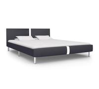 vidaXL Cama canapé hidráulica cuero sintético 140x200 cm