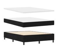 vidaXL Cama con Base con Colchón y Banco Gris Claro 80X200 cm Tela Patas de Pino Sólido y Topper de Soporte Muebles de Dormitorio Elegantes para Adultos Comodidad Contemporánea Tamaño Doble Protector
